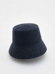 Kapelusz bucket - granatowy. Niebieskie kapelusze Reserved, bez wzorów. Za 69.99 zł.