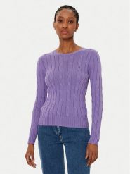 Polo Ralph Lauren Sweter 211891640028 Fioletowy Slim Fit. Fioletowe swetry Polo Ralph Lauren, xl, bez wzorów, z bawełny, bez ramiączek. Za 579.99 zł.