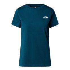 The North Face Koszulka S/S Simple Dome Nf0A87Nh1No. Niebieskie t-shirty sportowe The North Face, s, bez wzorów, bez ramiączek. Za 119.99 zł.