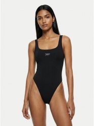 Tommy Jeans Body DW0DW22311 Czarny Slim Fit. Czarne body i gorsety Tommy Jeans, bez wzorów, z jeansu, bez ramiączek. Za 249.99 zł.