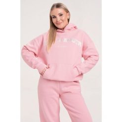 Bluza fitness damska Gym Glamour college. Czerwone bluzy GYM GLAMOUR, xs, bez wzorów, glamour, bez ramiączek, bez kaptura. Za 199.99 zł.