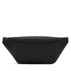 Saszetka nerka Puma. Czarne nerki i saszetki Puma, bez wzorów, młodzieżowe, bez dodatków. Za 59.99 zł.