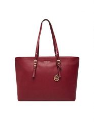 MICHAEL Michael Kors Torebka Quinn 30T5GQNT9L Bordowy. Czerwone torebki klasyczne MICHAEL Michael Kors, bez wzorów, ze skóry, bez dodatków. Za 899.99 zł.