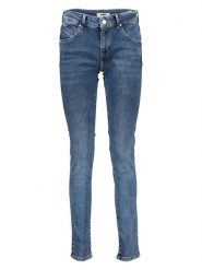 MAVI Dżinsy - Slim Skinny - w kolorze niebieskim rozmiar: W25/L30. Niebieskie jeansy Mavi, l, z aplikacjami, ze skóry, klasyczne. Za 86.99 zł.