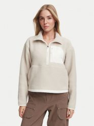 The North Face Polar Yumiori Off-Peak NF0A8EV0 Beżowy jasny Relaxed Fit. Brązowe bluzy z polaru The North Face, m, bez wzorów, z polaru. Za 549.99 zł.