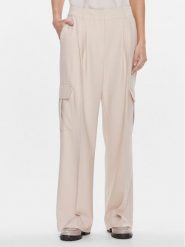 Herskind Spodnie materiałowe Louise 5011993 Beżowy Relaxed Fit. Brązowe spodnie materiałowe Herskind, bez wzorów, z materiału. Za 849.99 zł.