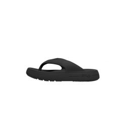 Klapki damskie Fila Superbubble. Czarne klapki Fila, bez wzorów, z materiału, bez obcasa, bez zapięcia. Za 214.00 zł.