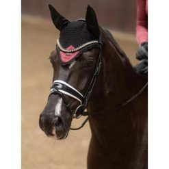 Krótki kapelusz dla koni Equestrian Stockholm. Czarne kapelusze EQUESTRIAN STOCKHOLM, bez wzorów, sportowe. Za 303.00 zł.