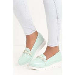 Błękitne Mokasyny Glez. Mokasyny marki Born2be. Za 49.99 zł.