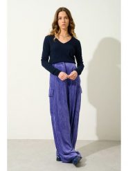 AUTHENTIC CASHMERE Kaszmirowy sweter "Galise" w kolorze granatowym rozmiar: L. Niebieskie swetry AUTHENTIC CASHMERE, l, bez wzorów, z kaszmiru, bez ramiączek. Za 326.99 zł.