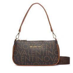 Torebka Valentino. Brązowe torebki klasyczne Valentino, bez wzorów, klasyczne, bez dodatków. Za 569.99 zł.