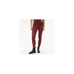 Damskie legginsy jeździeckie z pełną przyczepnością BR Equitation. Niebieskie legginsy BR, bez wzorów, z materiału. Za 407.50 zł.
