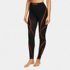 Spodnie termoaktywne damskie Alpinus Lillehammer legginsy. Czarne legginsy Alpinus, bez wzorów. Za 129.00 zł.