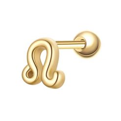 Glanzstücke München Piercing Sterling Silber gelbgold Kolczyki 1 ct Damski. Żółte kolczyki Glanzstücke München, pozłacane. Za 110.49 zł.