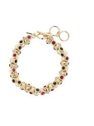 Otazu Pozłacana bransoletka z kryształami Swarovski rozmiar: onesize. Czerwone bransoletki Otazu, z kryształem, pozłacane. Za 104.99 zł.