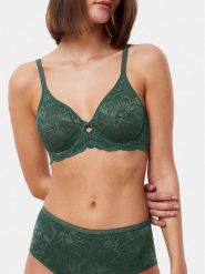 Triumph Biustonosz z fiszbiną Amourette Charm T W02 10214458 Zielony. Zielone biustonosze Triumph, bez wzorów, z syntetyku. Za 199.99 zł.