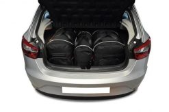 Torby Do Bagażnika Seat Ibiza 3 Sportcoupe 2008-2016 3Szt Kjust. Czarne torby podróżne KJUST, bez wzorów, z kauczuku. Za 925.00 zł.