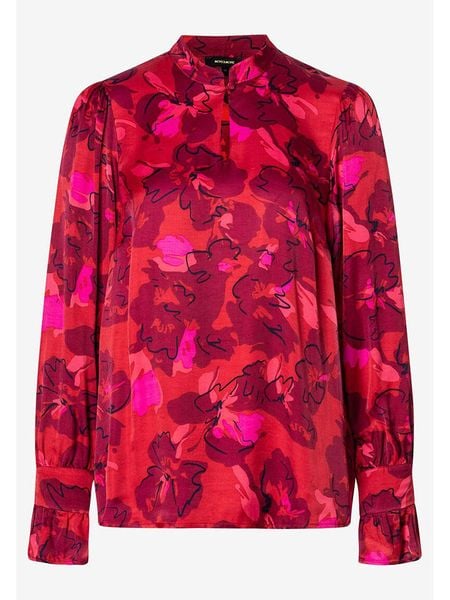 More & More Bluzka w kolorze czerwonym rozmiar: 34. Czerwone bluzki More & More, s, bez wzorów, z wiskozy, klasyczne, bez kołnierzyka, bez ramiączek. Za 69.91 zł.