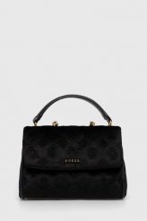 Guess torebka kolor czarny. Czarne listonoszki Guess, z aplikacjami, na ramię, bez dodatków. Za 599.99 zł.