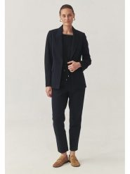 TATUUM Spodnie w kolorze granatowym rozmiar: 46. Niebieskie spodnie materiałowe Tatuum, bez wzorów, z materiału, z podwyższonym stanem. Za 168.95 zł.