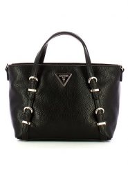 Guess Torebka w kolorze czarnym - 21 x 17 x 10 cm rozmiar: onesize. Czarne torebki klasyczne Guess, z aplikacjami, z materiału, przez ramię, bez dodatków. Za 529.58 zł.
