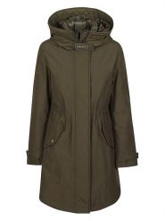 Woolrich Parka "Authentic 3in1" w kolorze khaki rozmiar: XL. Brązowe płaszcze Woolrich, xl, bez wzorów, bez kaptura. Za 2,296.99 zł.