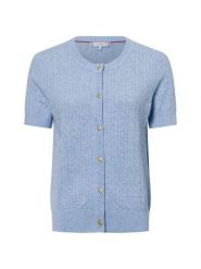Tommy Hilfiger Kardigan Kobiety niebieski, S. Niebieskie swetry Tommy Hilfiger, s, bez wzorów, z dzianiny, eleganckie, bez ramiączek. Za 549.95 zł.