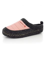 Kimberfeel Kapcie "Cosy" w kolorze jasnoróżowo-antracytowym rozmiar: 39. Czarne kapcie Kimberfeel, bez wzorów, z materiału. Za 117.99 zł.