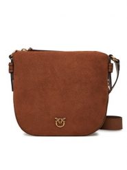 PINKO Torebka Hobo Zip Around Mini Al 25-26 PLTT 105332 A2JH Brązowy. Brązowe torebki klasyczne Pinko, bez wzorów, ze skóry, bez dodatków. Za 1,529.00 zł.