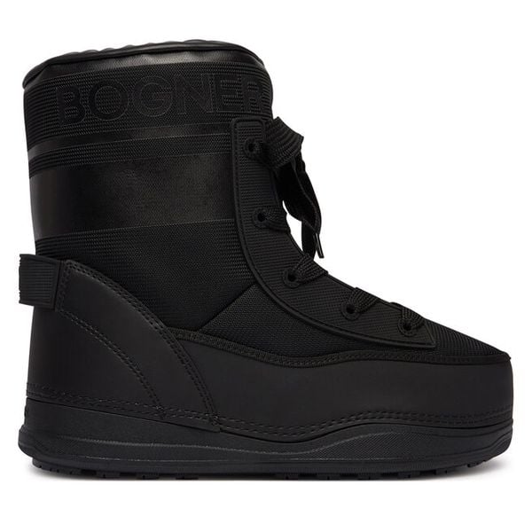 Śniegowce Bogner. Czarne śniegowce Bogner, bez wzorów, bez zapięcia. Za 1,649.00 zł.