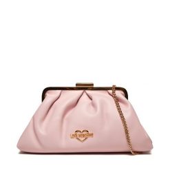 Torebka LOVE MOSCHINO. Czerwone kopertówki Love Moschino, bez wzorów, wizytowe, bez dodatków. Za 579.99 zł.