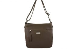 Listonoszka skórzana BARBERNI'S c. beżowa 984-9. Brązowe shopper bag Barberinis, bez wzorów, ze skóry, biznesowe, małe, bez dodatków. Za 269.99 zł.