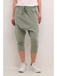 Cream Spodnie dresowe w kolorze zielonym rozmiar: L/XL. Zielone spodnie dresowe Cream, bez wzorów, z bawełny. Za 119.40 zł.