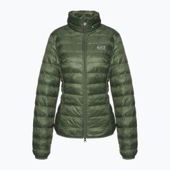 Kurtka damska EA7 Emporio Armani Train Core Eco Down Ultra Light. Zielone kurtki EA7 Emporio Armani, m, bez wzorów, z materiału, bez kaptura. Za 519.99 zł.