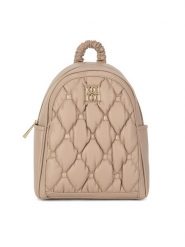 Badura Plecak BW-B212594 Beżowy. Brązowe plecaki Badura, bez wzorów, z materiału, bez dodatków. Za 259.99 zł.