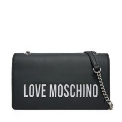 Torebka LOVE MOSCHINO. Czarne listonoszki Love Moschino, bez wzorów, bez dodatków. Za 519.99 zł.