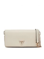 Guess Torebka Noelle II Mini HWZG96 72750 Écru. Kopertówki Guess, z aplikacjami, ze skóry, wizytowe, bez dodatków. Za 419.99 zł.