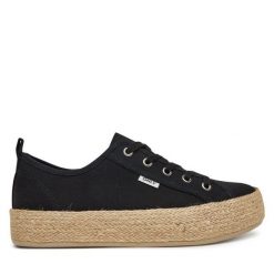 Espadryle ONLY Shoes. Czarne espadryle ONLY SHOES, bez wzorów, bez obcasa. Za 169.99 zł.
