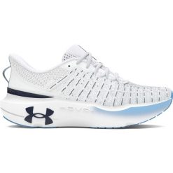 Damskie buty do biegania Under Armour Infinite Elite. Białe buty do biegania Under Armour, bez wzorów, z materiału, bez zapięcia, do biegania. Za 660.10 zł.