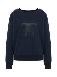 ELBSAND Bluza "Fea" w kolorze granatowym rozmiar: S. Niebieskie bluzy bez kaptura ELBSAND, s, bez wzorów, bez kaptura. Za 129.75 zł.