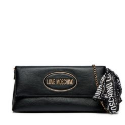 Torebka LOVE MOSCHINO. Czarne listonoszki Love Moschino, bez wzorów, bez dodatków. Za 479.99 zł.