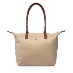 Torebka Tommy Hilfiger. Brązowe torebki klasyczne Tommy Hilfiger, bez wzorów, klasyczne, bez dodatków. Za 339.99 zł.