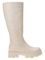 Bellucci Kozaki w kolorze beżowym rozmiar: 40. Brązowe kozaki Bellucci, na zimę, bez wzorów, bez obcasa, bez zapięcia. Za 152.99 zł.