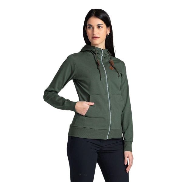 Bluza damska Kilpi Tarali. Zielone bluzy Kilpi, l, bez wzorów, casualowe, bez ramiączek, bez kaptura. Za 179.35 zł.