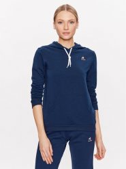 Le Coq Sportif Bluza 2310437 Granatowy Regular Fit. Niebieskie bluzy Le Coq Sportif, xs, bez wzorów, z bawełny, bez kaptura. Za 199.99 zł.