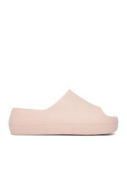 Hunter Klapki CEOWB-S55796 Różowy jasny. Czerwone klapki Hunter, bez wzorów, z syntetyku, bez obcasa, bez zapięcia. Za 99.99 zł.