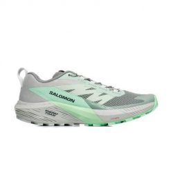 Buty do biegania damskie Salomon L47314100. Szare buty do biegania Salomon, bez wzorów, z materiału, bez zapięcia, do biegania. Za 674.00 zł.