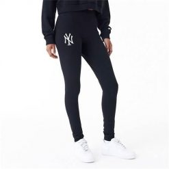 Spodnie sportowe damskie New Era 60435319. Czarne spodnie dresowe New Era, bez wzorów. Za 337.00 zł.