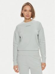Calvin Klein Bluza Micro Logo K20K206630 Zielony Regular Fit. Zielone bluzy Calvin Klein, xs, bez wzorów, z bawełny, bez kaptura. Za 259.99 zł.