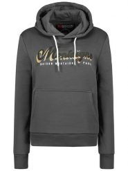 Maison Montaigne Bluza "Folimai" w kolorze antracytowym rozmiar: M. Czarne bluzy Maison Montaigne, m, bez wzorów, bez ramiączek, z kapturem. Za 87.81 zł.